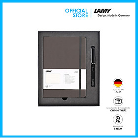 Lamy Notebook A5 Softcover Umbra + Lamy Safari Shiny Black - GSNSa0020