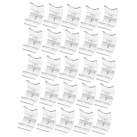 25PCS Lighter Display Stand Clear Acrylic Easel Holder Rack for Lighter