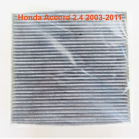 Lọc gió điều hòa Than hoạt tính AC881C dành cho xe Honda Accord 2.4 2003, 2004, 2005, 2006, 2007, 2008, 2009, 2010, 2011 80292-SWA-A01