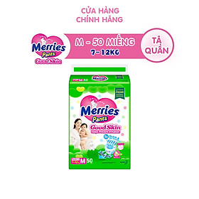 Tã quần Merries Goodskin đủ size M50/L44/XL38/XXL28