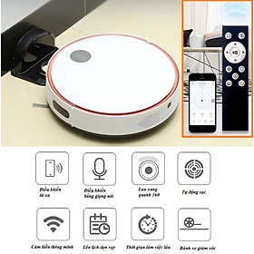 Robot hút bụi – Robot lau nhà – Rô bốt hút bụi lau nhà thông minh điều khiển bằng giọng nói