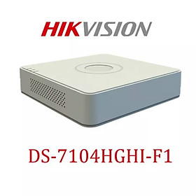 Đàu ghi hình 4 kênh HIKVISION DS-7104HGHI - F1- hàng chính hãng