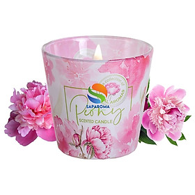 Ly nến thơm tinh dầu Bartek Peony 115g QT4842 - mẫu đơn hoàng gia, nến trang trí, thơm phòng, thư giãn, hỗ trợ khử mùi (giao mẫu ngẫu nhiên)