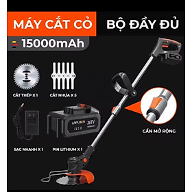 Mua TẶNG BỘ LƯỠI CẮT Máy cắt cỏ tỉa cành đa năng pin 10cell