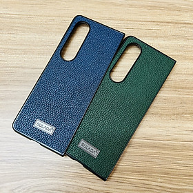 Ốp lưng dành cho Galaxy Z Fold 4 Sulada giả da- Hàng chính hãng