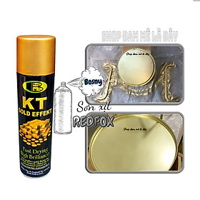 Sơn mạ vàng 18k, vàng 24k Brass Gold  No.182 Kt Gold effekt Bosny dung tích 200ml- Thái Lan, sơn mạ vàng, mạ đồng, sơn oto, xe máy, sơn xịt