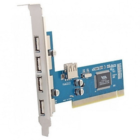 Mua Card chuyển đổi PCI sang USB 4 port Dtech PC0016C - Hàng chính hãng