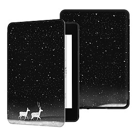 Bao Da Cover Máy Đọc Sách Kindle Paperwhite Gen 4 (10th) Hoa Văn