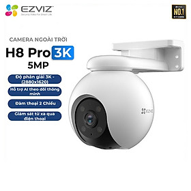 Camera WiFi EZVIZ H8 3K - Độ Phân Giải 5MP, Bao Phủ Toàn Cảnh 360 Độ, Phát Hiện Con Người, Đàm Thoại 2 Chiều - HÀNG CHÍNH HÃNG