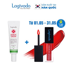 Kem chấm giảm mụn Hàn Quốc Lagivado ngừa thâm sẹo rỗ, thông thoáng lỗ chân lông Dr. Atreat Cream 30 ml