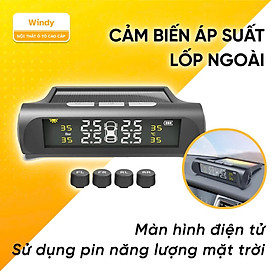 Mua Cảm Biến Áp Suất Lốp Ô Tô Loại Tốt – Năng Lượng Mặt Trời  Hiển Thị Màn Hình Rõ Nét   đèn
