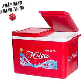 Mua THÙNG ĐÁ HITACO 70 LÍT HIỆP THÀNH CAO CẤP-Kích thước: 60.6 x 42.0 x H 44.0 CM-GIAO NHANH 2H