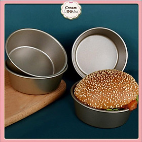 Mua Khuôn Làm Bánh Hamburger Hình Tròn Chống Dính Tiện Dụng Diy