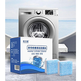 Mua Viên tẩy lồng máy giặt khử sạch cặn bẩn  vệ sinh máy giặt diệt khuẩn và khử mùi lồng máy đa năng