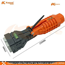 Mua DỤNG CỤ MỞ ỐNG NƯỚC ĐA NĂNG 8 IN 1 KAPUSI JAPAN - CỜ LÊ ĐA NĂNG THÁO MỞ ỐNG NƯỚC GÓC HẸP - DỤNG CỤ THAY VÒI DÂY CẤP NƯỚC