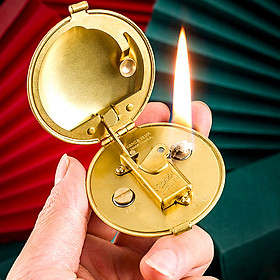 Mua Vỏ Hột Quẹt Bật Lửa Thủ Công T22 Đánh lửa tự động Thiết kế đẹp độc lạ - Dùng Xăng Đá Cao Cấp