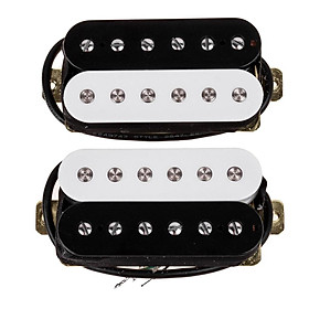 Phép Lạ Chiếu Cầu & Cổ 6 Dây Dual Coil Humbucker Ghita Điện tại ZEBRA