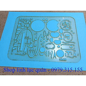 Mua Thước chỉ huy tham mưu mẫu 1 (24x32cm)