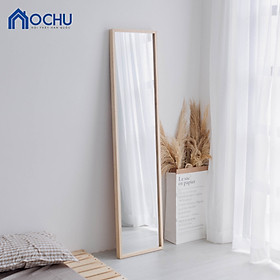 Gương Đứng Soi Toàn Thân Khung Gỗ OCHU - Mirror M - Natural/White