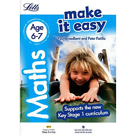 [Download Sách] Sách - Letts Make It Easy - Maths (Age 6-7)