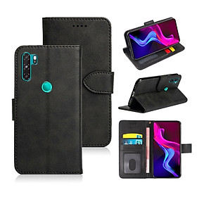 Bao da cho Vsmart Active 3 Flip Wallet Leather dạng ví đa năng siêu bền siêu êm