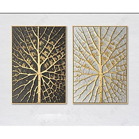 Mua Bộ 2 tranh canvas hình trừu tượng ADH00855