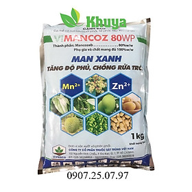 Thuốc Trừ Bệnh VIMANCOZ 80WP gói 1kg Man Xanh Mn và Zn