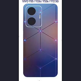 Mua Miếng Dán skin Dành cho VIVO Y55 / Y33s / Y53s / Y72... ảnh 3D sắt nét  chống trầy xước  chống bám vân tay