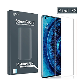 Mua Bộ 2 Miếng Dán Dẻo Gor Cho OPPO Find X2/ X2 Pro Dán Full Màn 3D  Trong Suốt Bo Viền Cong  Hãng Gor - Hàng nhập khẩu