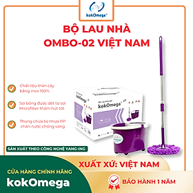Mua Bộ Lau Nhà Xoay 360 Độ Oval kokOmega OMBO-02