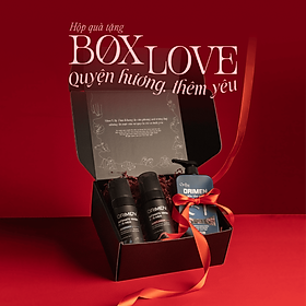 [BOX LOVE] Combo dung dịch vệ sinh nam dạng bọt Orimen và Oriss Daily Intimate cho nữ hương nước hoa quyến rũ chai 120ml