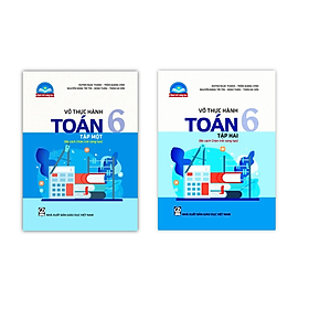 Sách - Combo Vở thực hành Toán 6 - tập 1 + 2 (Bộ sách Chân trời sáng tạo)