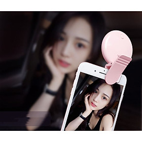Mua Đèn led kẹp trợ sáng hỗ trợ hoàn hảo cho selfie điện thoại