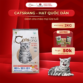 Thức ăn hạt cho mèo mọi lứa tuổi Catsrang Hàn Quốc