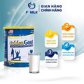 Sữa Non Golden Gout 650g, Bổ Sung Dinh Dưỡng, Hỗ Trợ Các Vấn Đề Xương Khớp, Tăng Đề Kháng Cho Người Gout