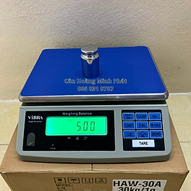 Cân Điện Tử, Cân Yến Sào Vibra Japan HAW [3kg/0.1g] - [6kg/0.2g] - [15kg/0.5g] - [30kg/1g], Chính xác tuyệt đối