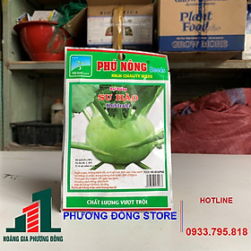 Combo 5-10 gói hạt giống Su hào kháng bệnh tốt, trồng quang năm - 2g