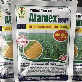 Mua 10 gói Thuốc Trừ Cỏ Atamex 800WP - Chuyên Gia Trừ Cỏ Ngô (Bắp)- Cỏ Càng Sạch Bắp Cang To