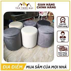 Đôn Trang Điểm, Đôn Ghế Bàn Trang Điểm Phong Cách Bắc Âu, Derco Nội Thất Cao Cấp - Tổng Kho Nội Thất Tân Thời Đại