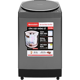 Mua Máy giặt Sharp 11 kg ES-W110HV-S - Chỉ giao HCM