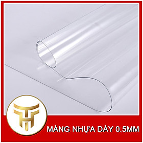 Màng Nhựa Dày 0,5mm | Màng Nhựa Dẻo | Màng Nhựa Trong Suốt Mỏng  | Đệm Lót Chống Thấm Nước