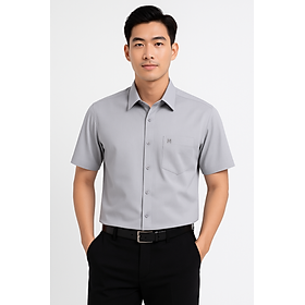 Áo sơ mi nam ngắn tay Khatoco