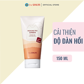 Sữa Rửa Mặt Cải Thiện Độ Đàn Hồi The Saem Healing Tea Garden Rooibos Tea Cleansing Foam (150ml)