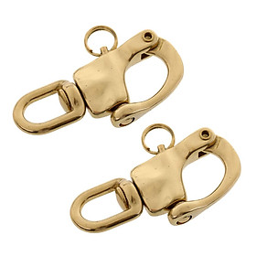 2 Cái 72 Mm Bằng Đồng Chắc Chắn Ốp Dẻo Nhỏ Xoay Tại Ngoại Mềm Thuyền Thuyền Buồm Phần Cứng