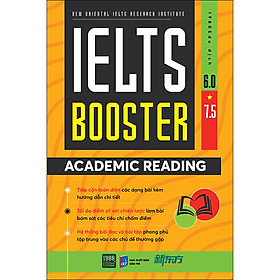 Sách IELTS BOOSTER - ACADEMIC READING