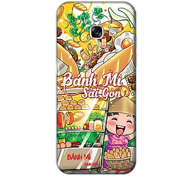 Ốp lưng dành cho điện thoại  SAMSUNG GALAXY A3 2017 hình Bánh Mì Sài Gòn - Hàng chính hãng