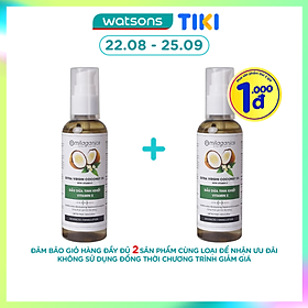 Dầu Dừa Tinh Khiết Vitamin E Milaganics 100ml