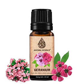 Hình ảnh Tinh Dầu Phong Lữ Aroma Works Essential Oils Geranium