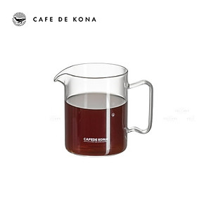 Bình ca thủy tinh thân đứng CAFE DE KONA