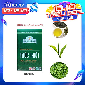 Trà xanh tân cương 100 gram - trà tân cương tước thiệt